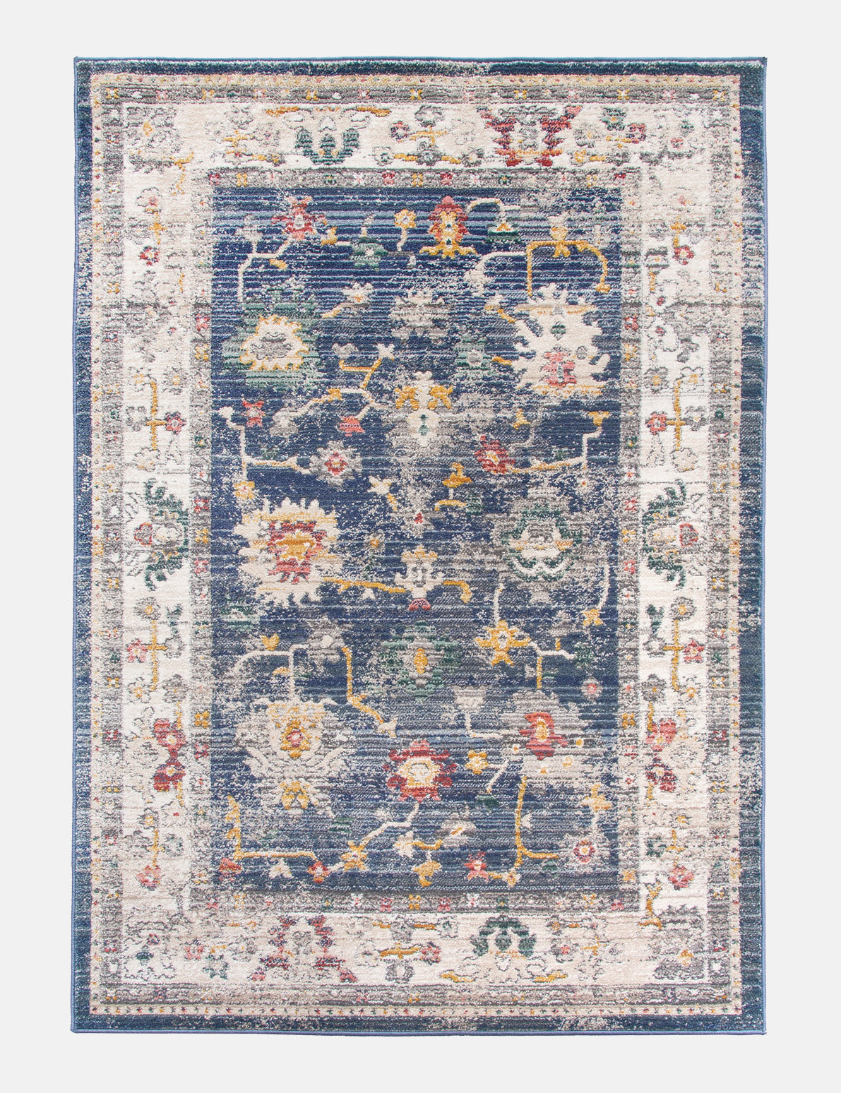 Boho Vesta - Blue rug
