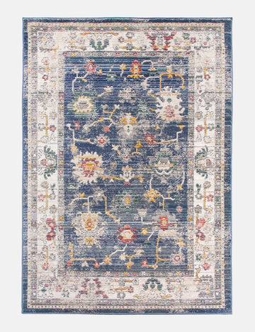 Boho Vesta - Blue rug