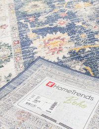 Boho Vesta - Blue rug, 67 x 250 cm size