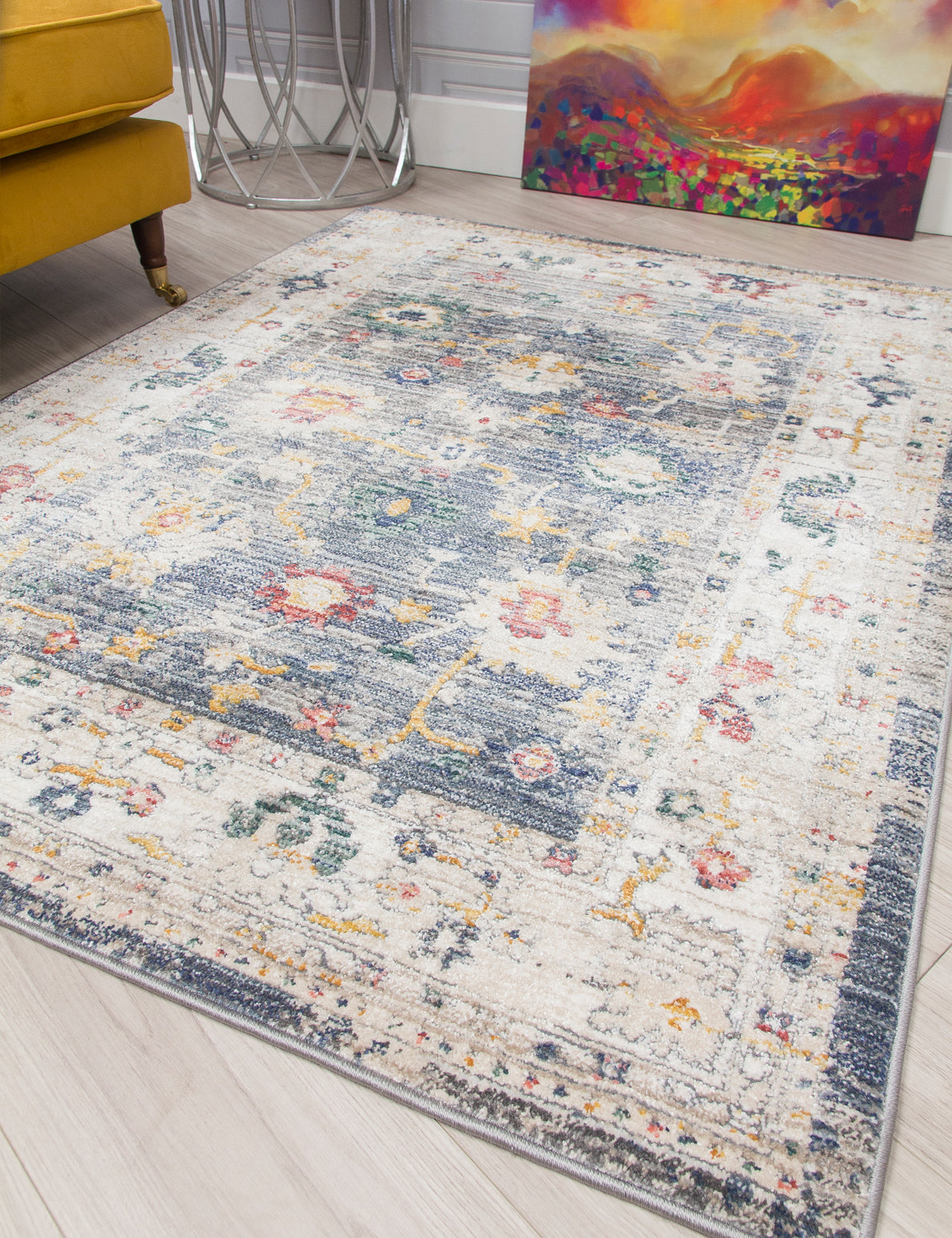 Boho Vesta - Grey rug, photo 4
