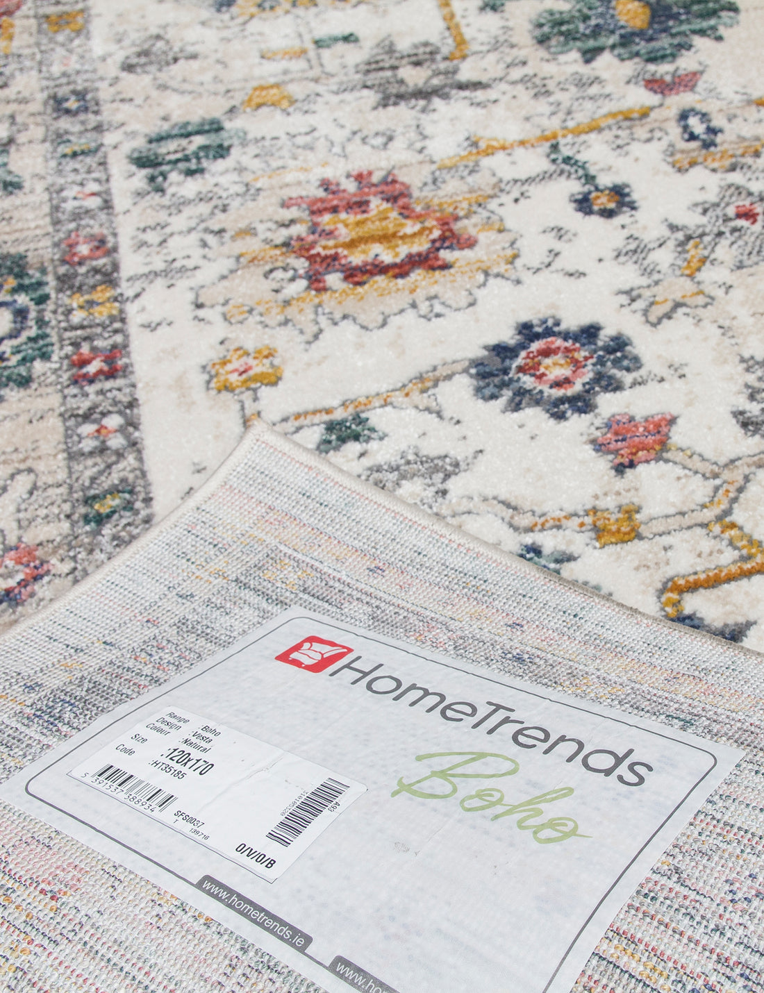 Boho Vesta - Natural rug, photo 2