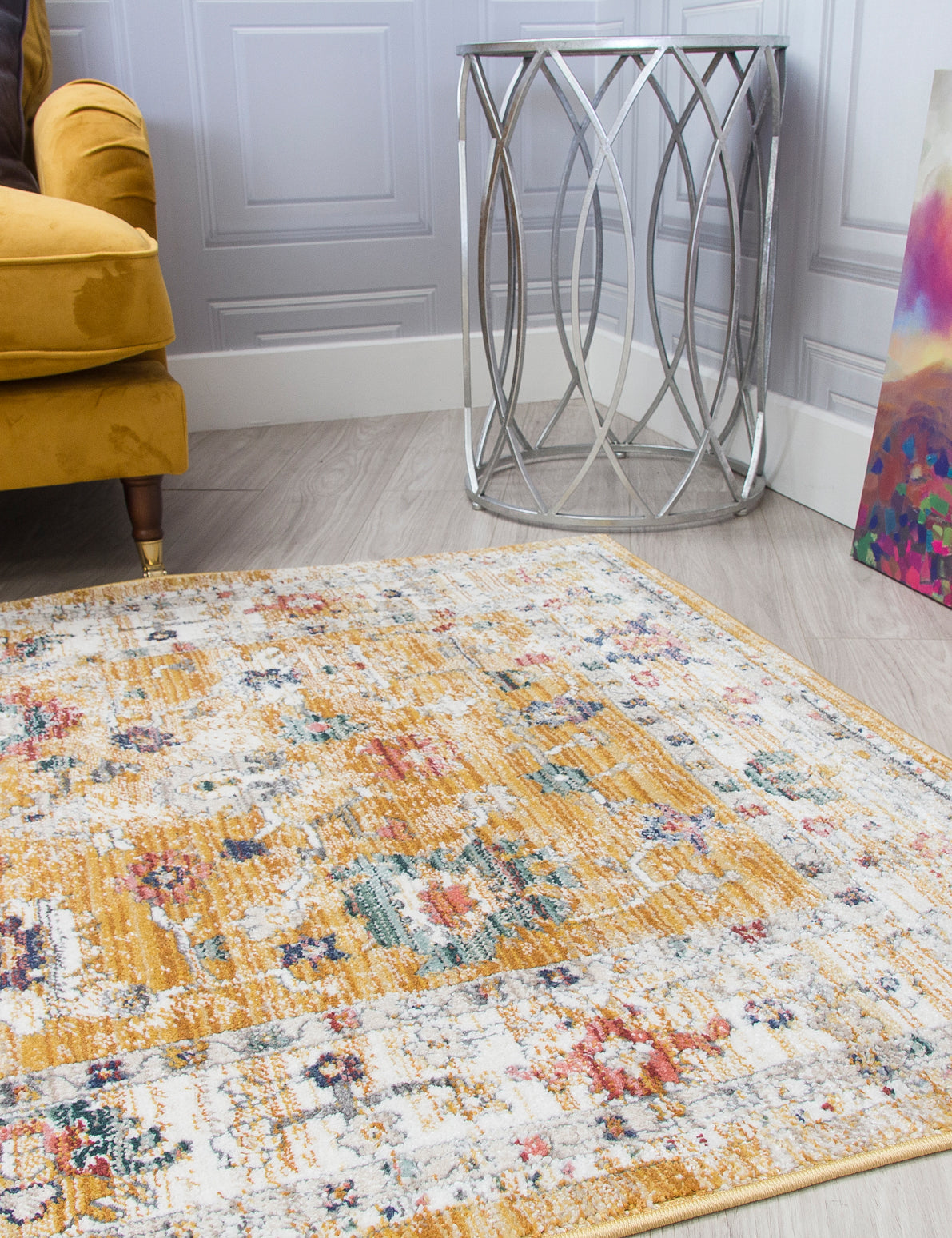 Boho Vesta - Ochre rug, photo 7