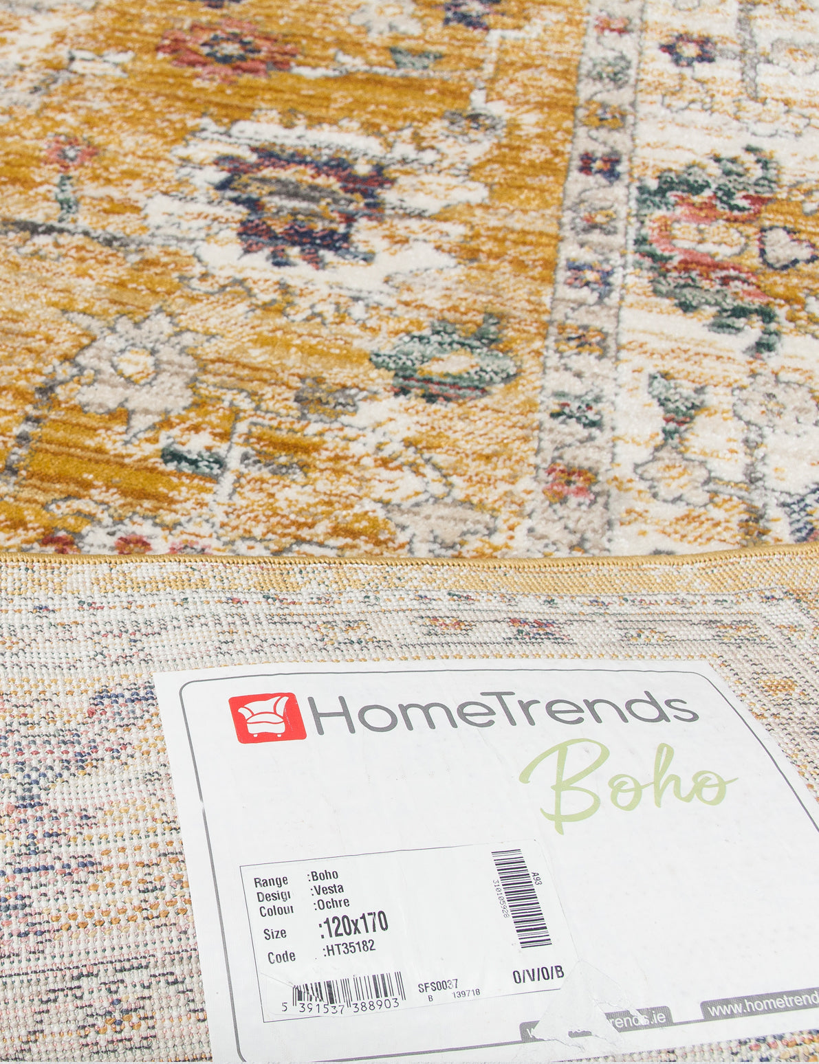 Boho Vesta - Ochre rug, photo 2