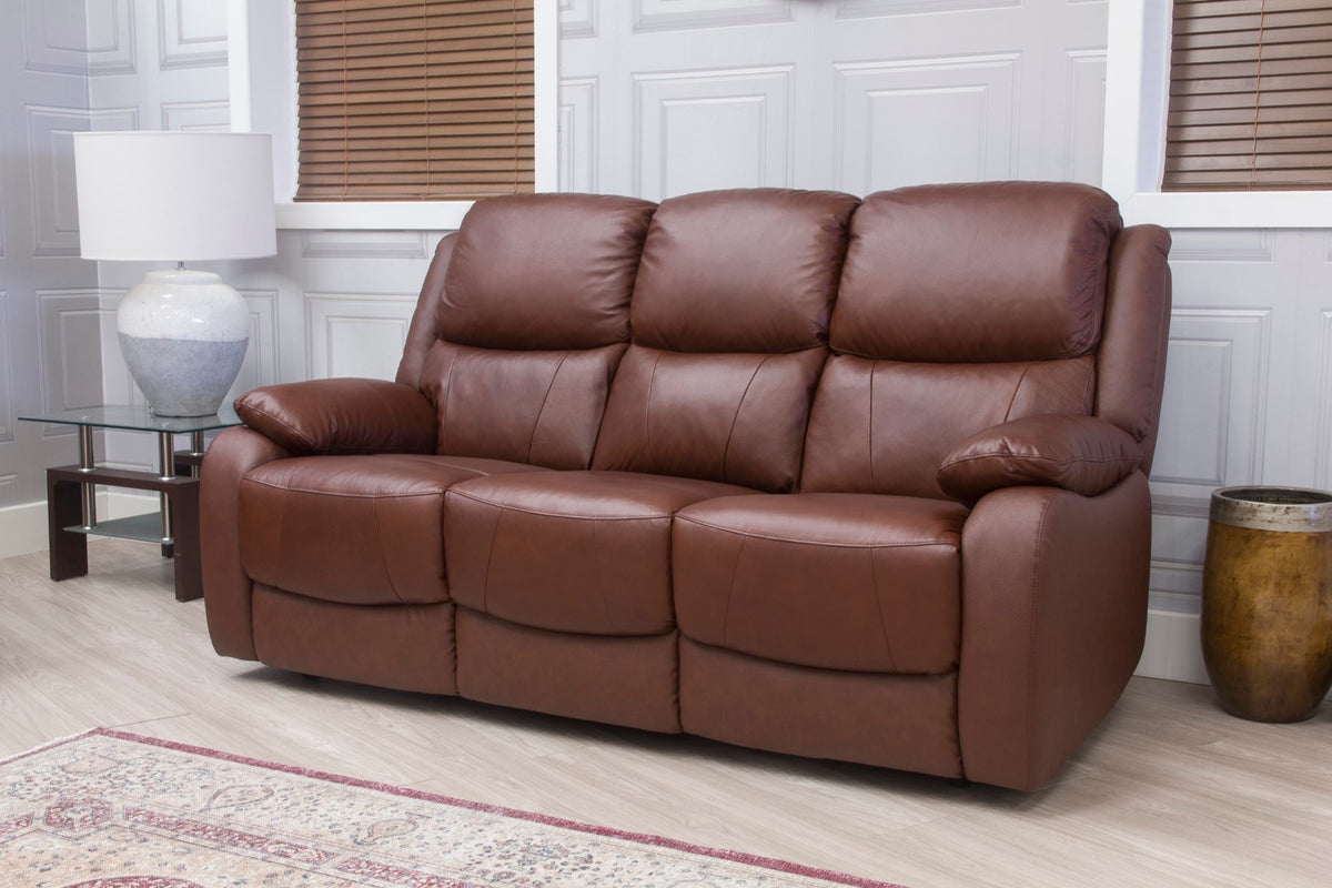 Parker Tabac leather sofa, photo 5
