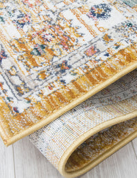 Boho Vesta - Ochre rug, 67 x 250 cm size