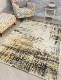 Callisto Accent - Yellow rug, 80 x 150 cm size