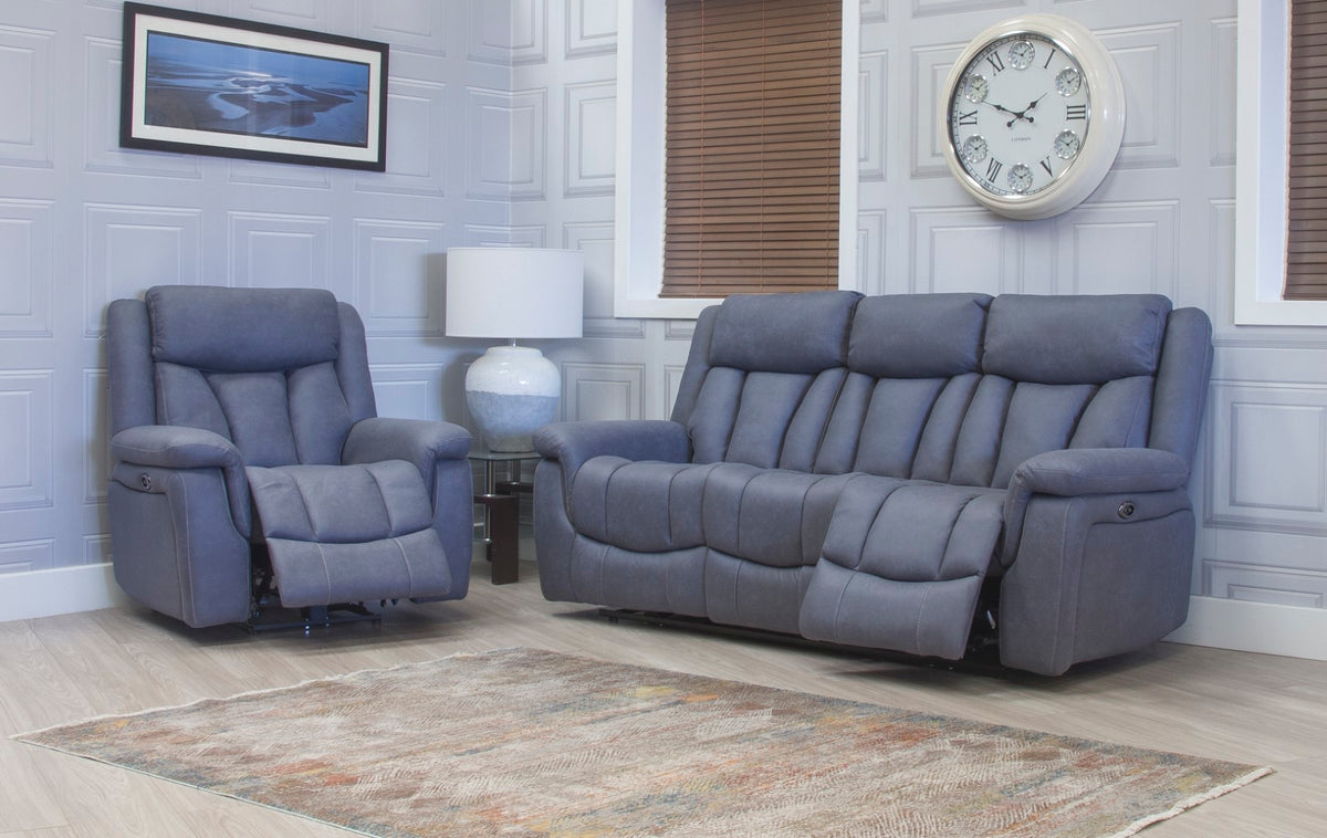 Santino Slate Blue sofa, photo 9