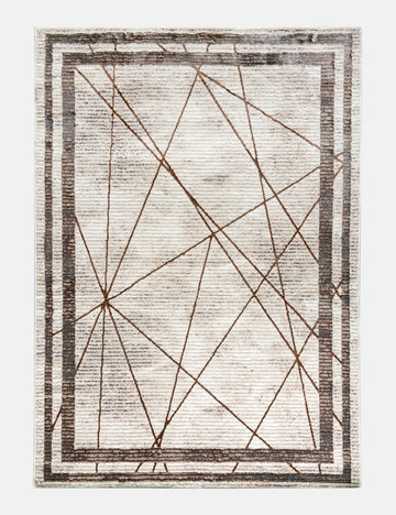 Best Irish Glitz Art Decor rug - Luxurious Beige