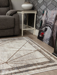 Best Irish Glitz Art Decor rug - Luxurious Beige