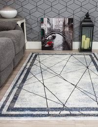 Glitz Art Deco - Blue rug, photo 5