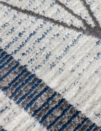 Best Art Deco - Blue Rug