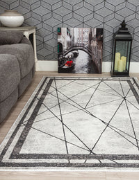 Glitz Art Deco - Grey rug, photo 5