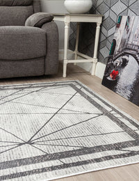 Elegant Art Deco -  Grey Rug