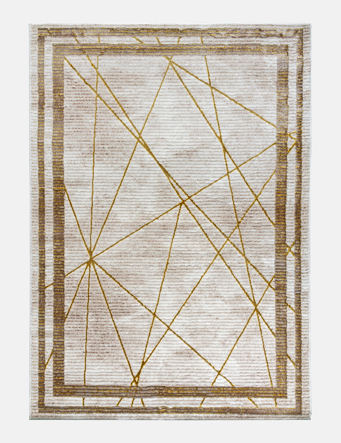 Glitz Art Deco - Ochre rug from The Mattress Store Ireland