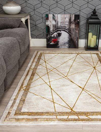 Glitz Art Deco - Ochre