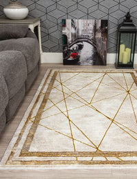 Glitz Art Deco - Ochre
