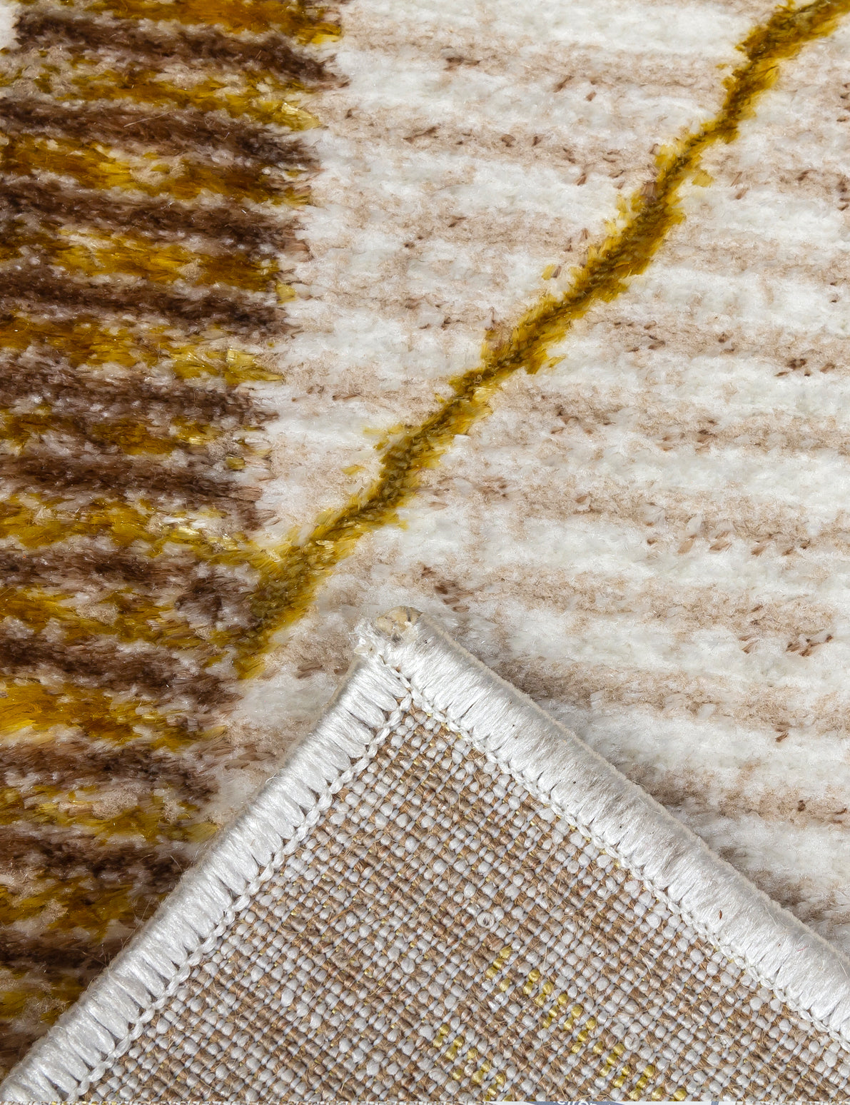 Glitz Art Deco - Ochre rug, photo 2