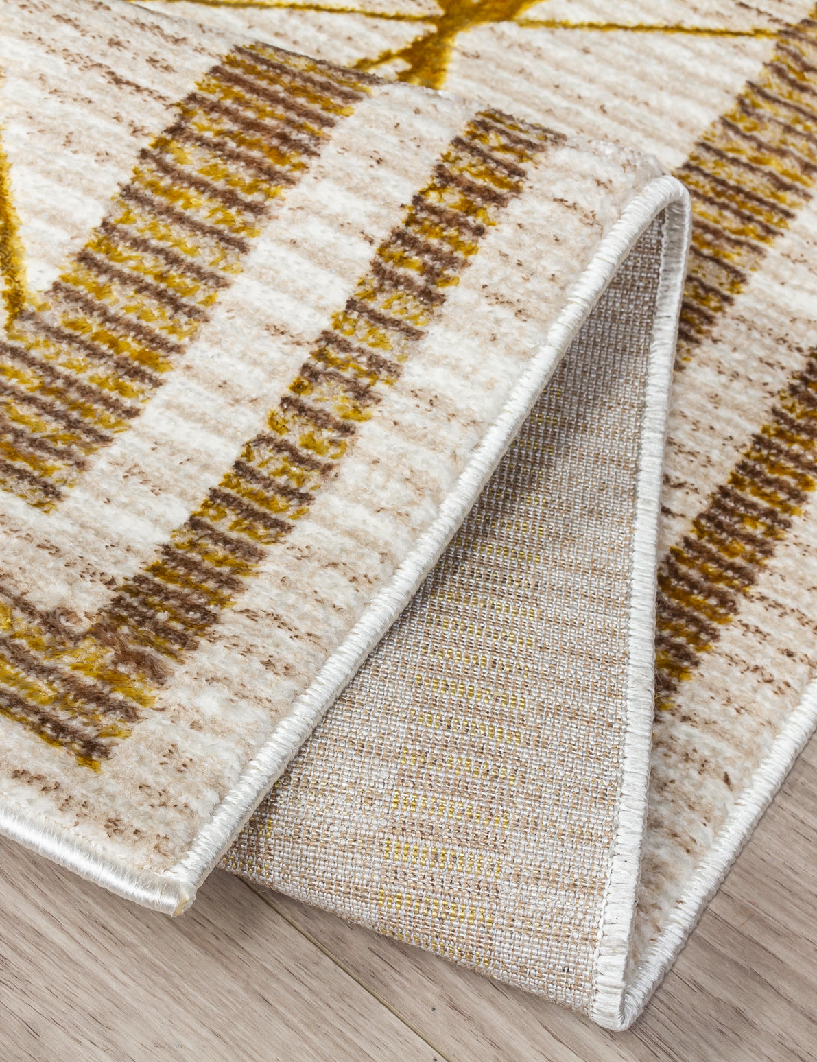 Glitz Art Deco - Ochre rug, photo 4