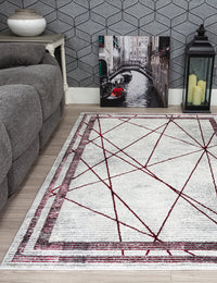 Glitz Art Deco - Red rug, photo 5