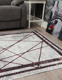 Glitz Art Deco - Red rug, 160 x 220 cm size