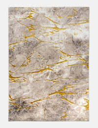 Glitz Marble - Ochre rug from The Mattress Store Ireland