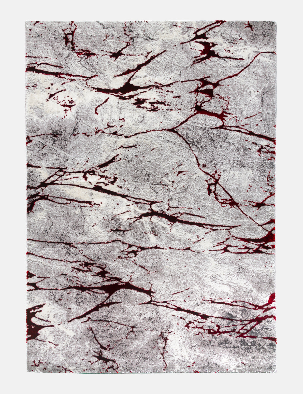Glitz Marble - Red rug from The Mattress Store Ireland