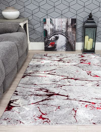 Glitz Marble - Red