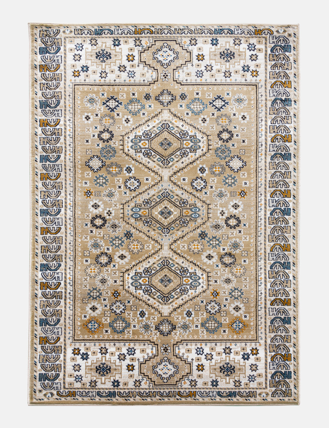 Aziza Katana - Beige rug from The Mattress Store Ireland