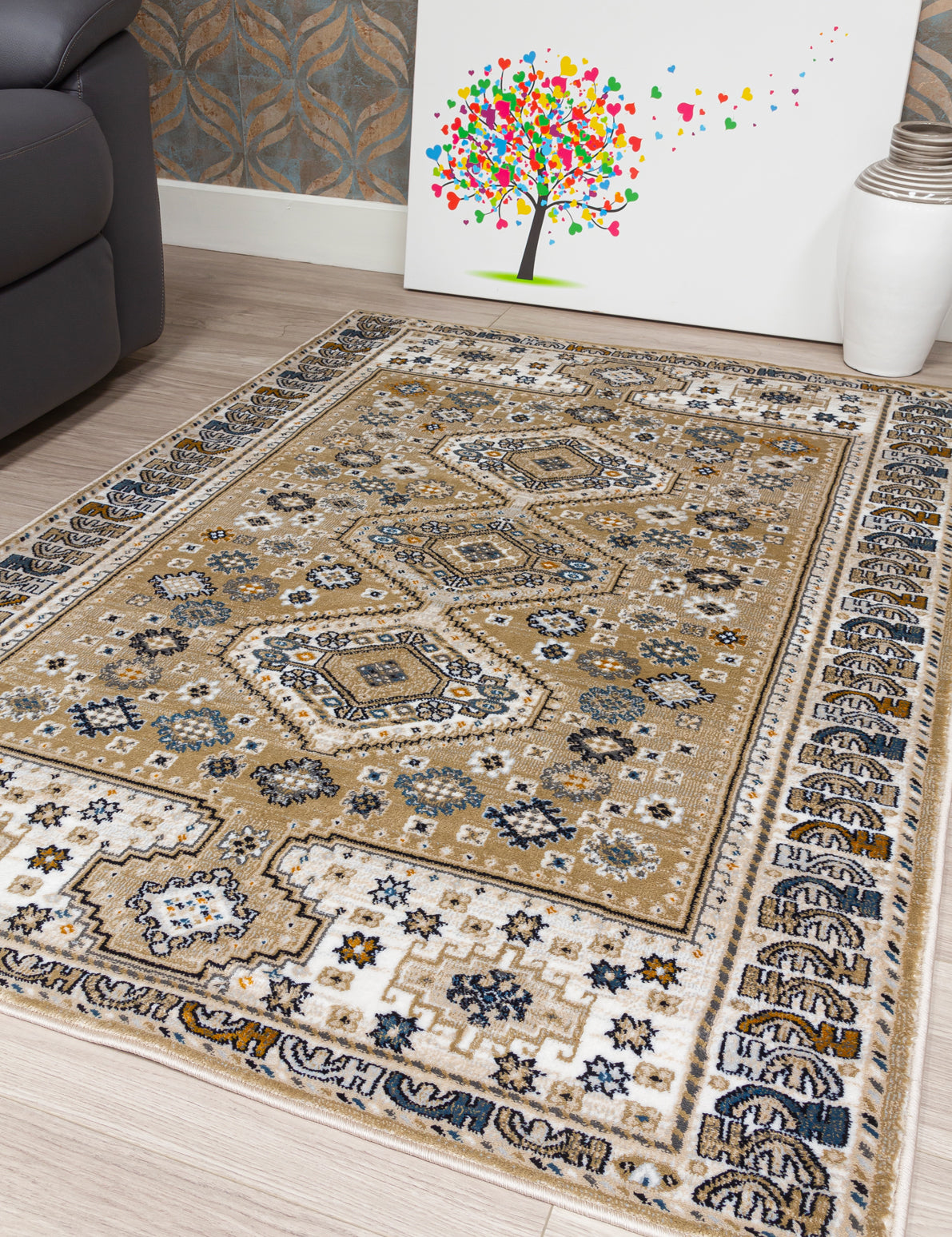 Aziza Katana - Beige rug, photo 4