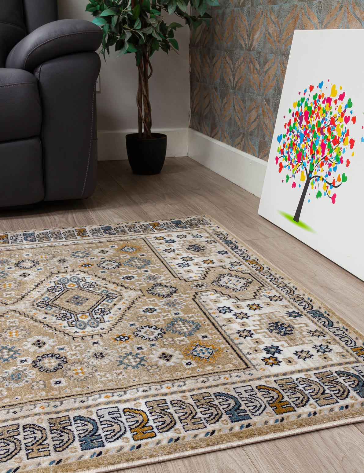 Aziza Katana - Beige rug, photo 5