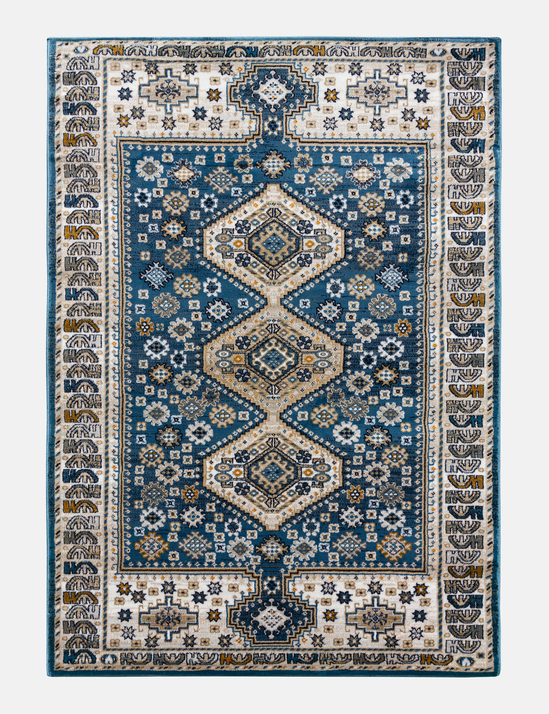 Aziza Katana - Blue rug from The Mattress Store Ireland