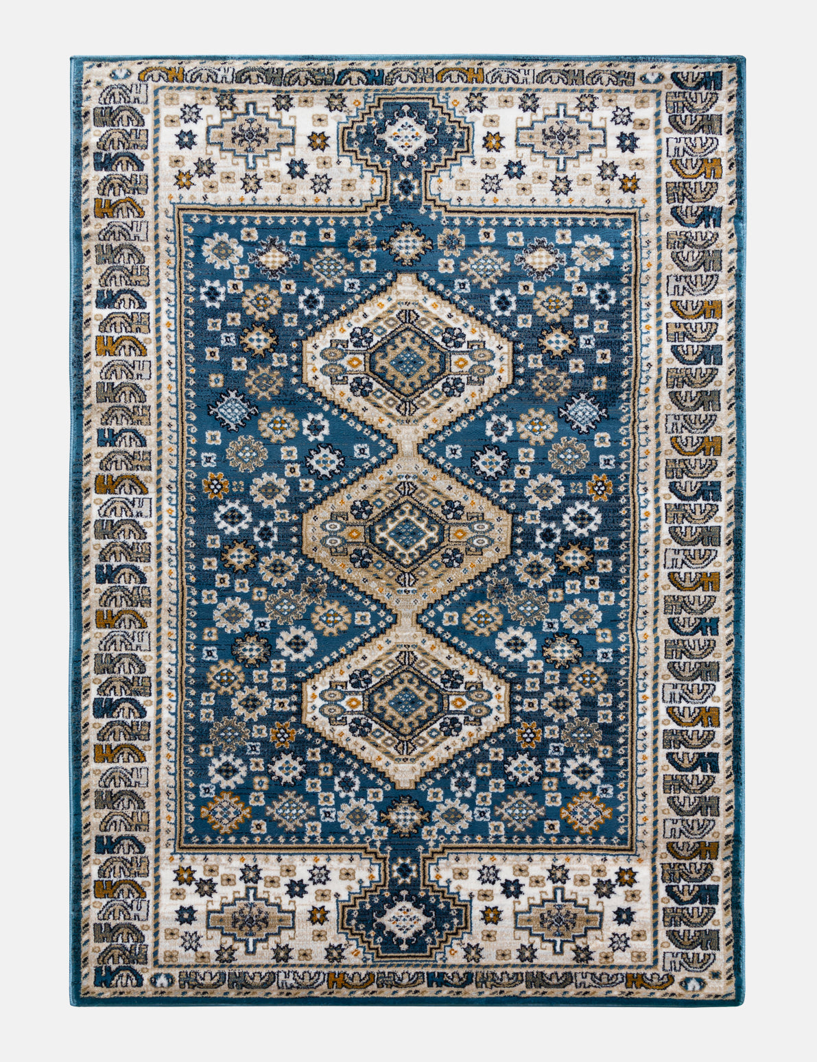 Aziza Katana - Blue rug from The Mattress Store Ireland