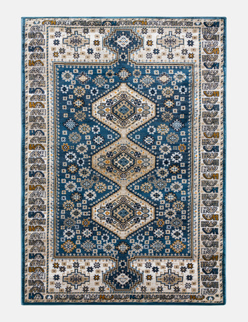 Aziza Katana - Blue rug from The Mattress Store Ireland