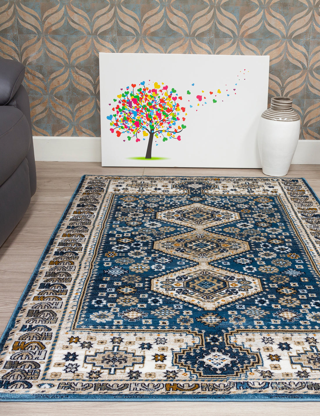Aziza Katana - Blue rug, photo 2