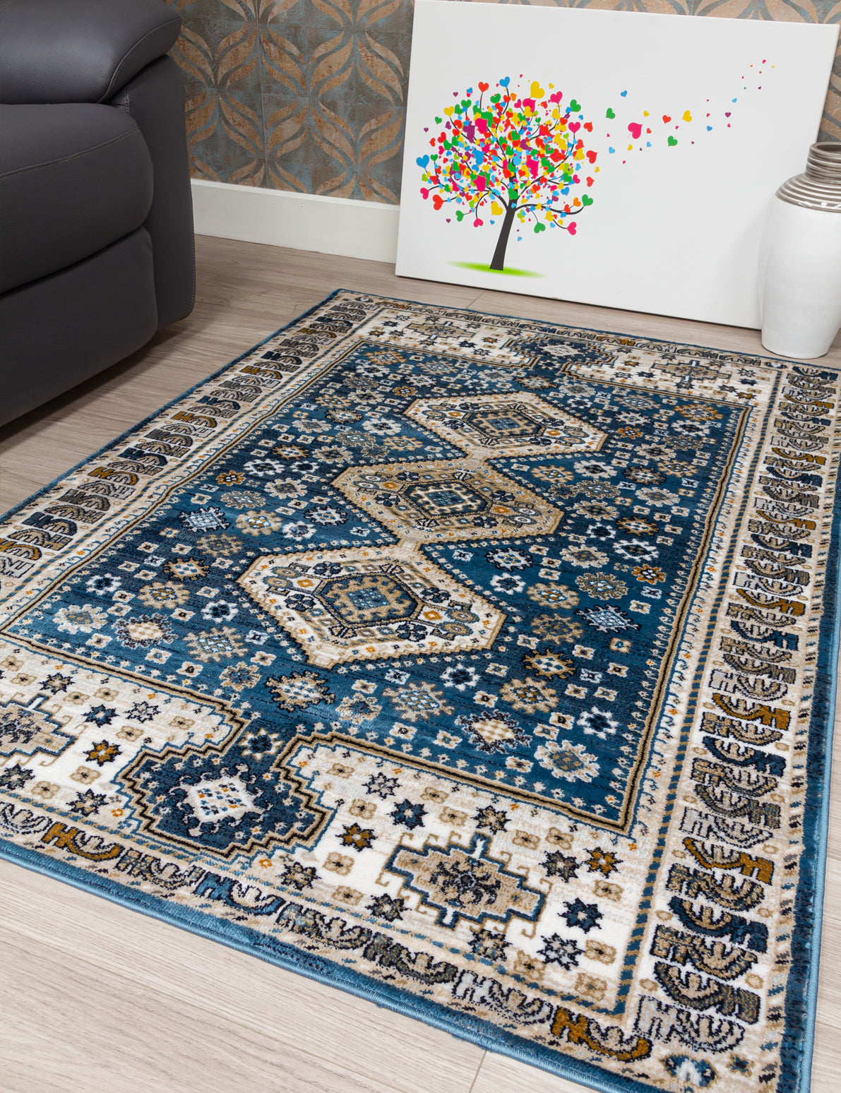 Aziza Katana - Blue rug, photo 3