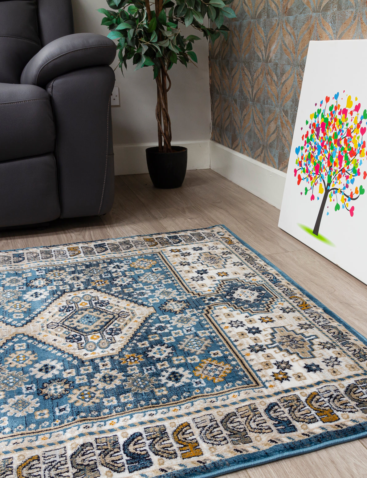 Aziza Katana - Blue rug, photo 4