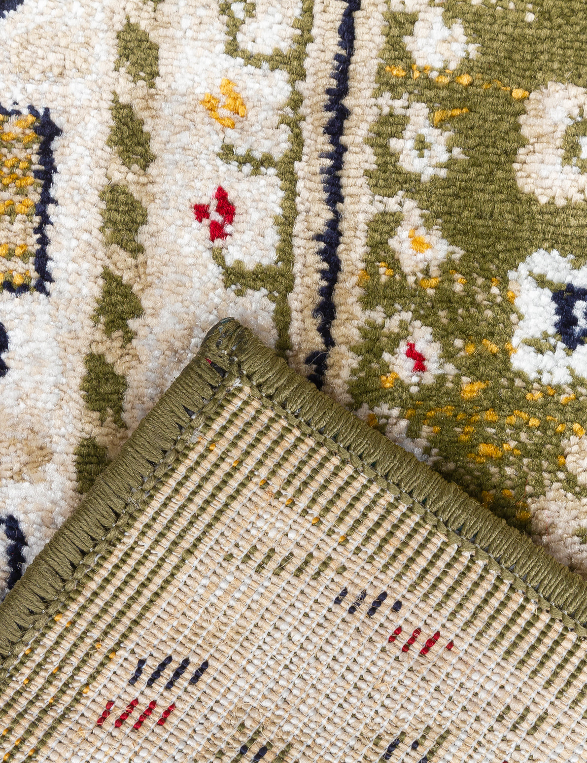 Aziza Katana - Green rug, photo 2