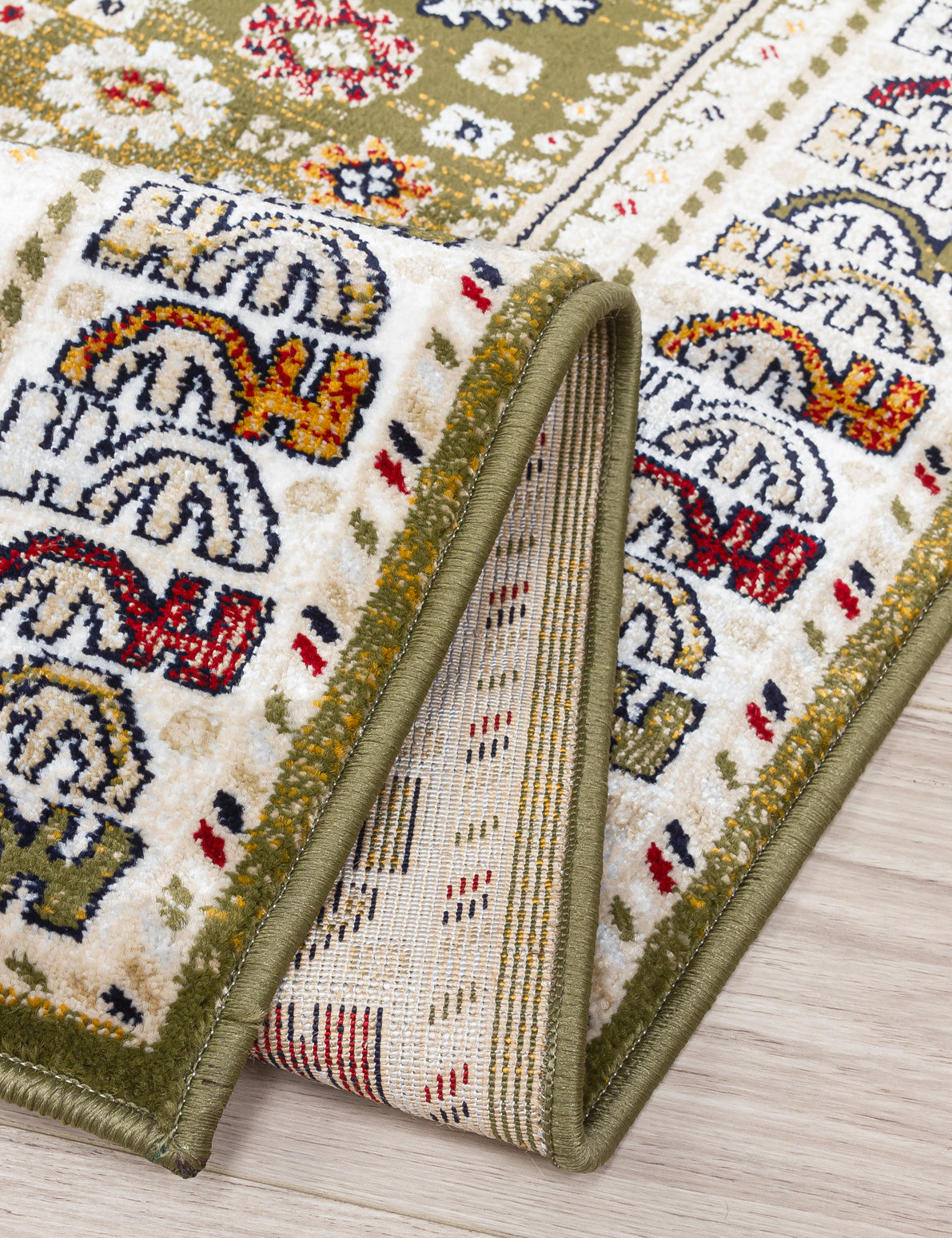 Aziza Katana - Green rug, photo 4