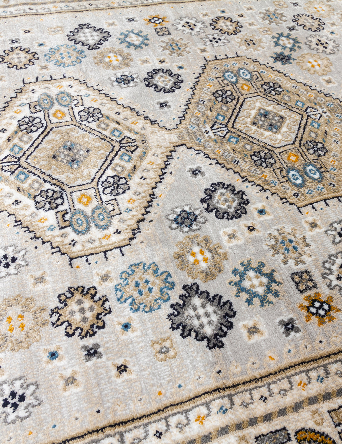 Aziza Katana - Grey rug, 160 x 220 cm size