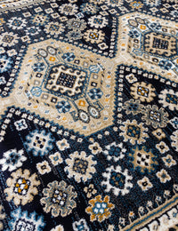 Aziza Katana - Navy rug, 160 x 220 cm size