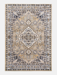 Aziza Medallion - Beige rug from The Mattress Store Ireland