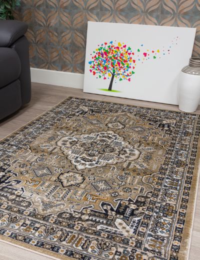 Aziza Medallion - Beige