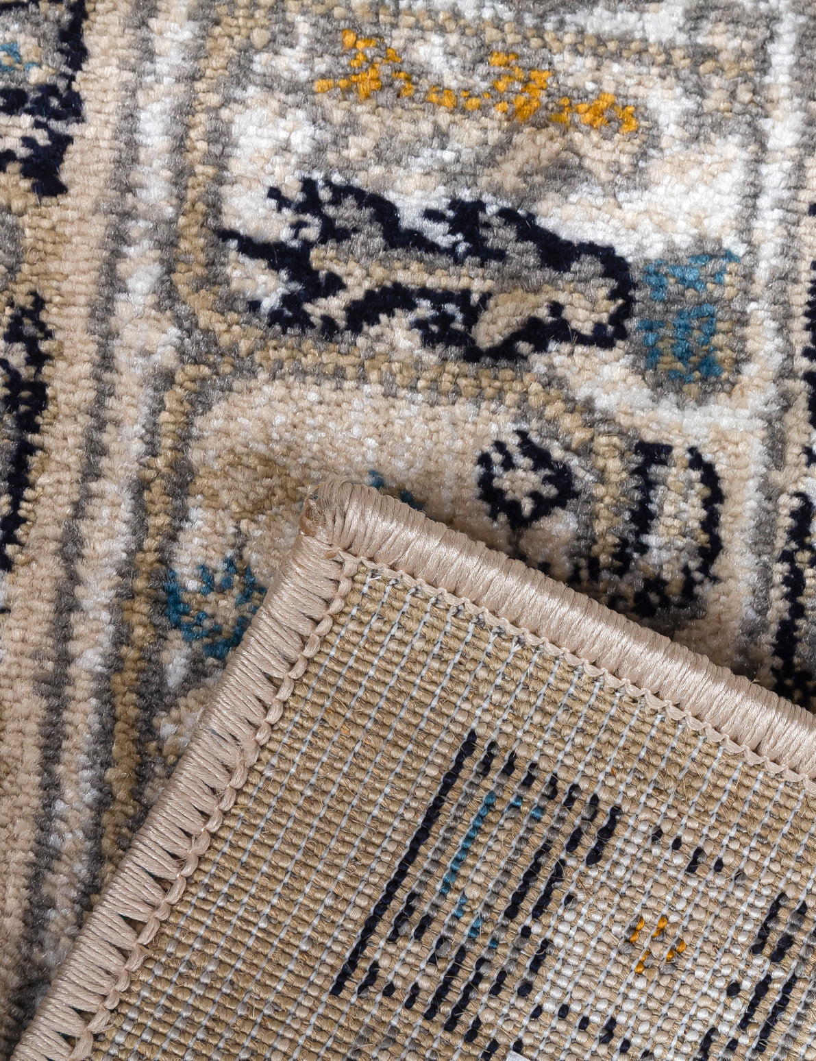 Aziza Medallion - Beige rug, photo 2