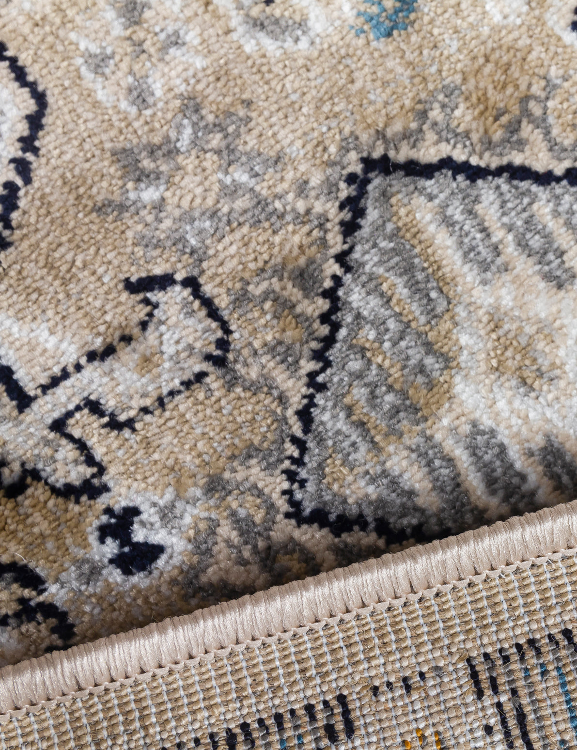 Aziza Medallion - Beige rug, photo 3