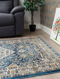 Aziza Medallion - Blue