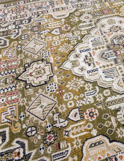 Aziza Medallion - Green