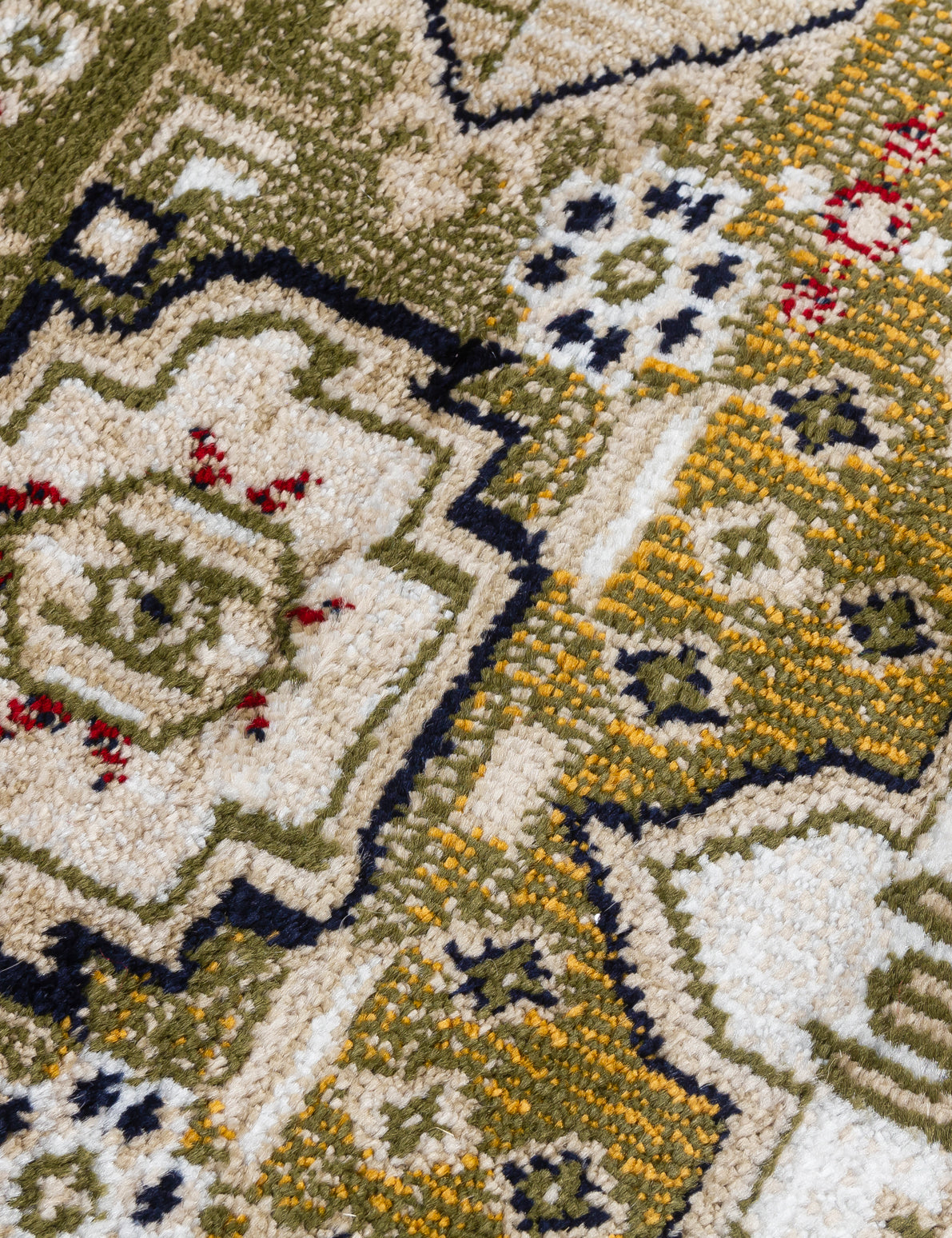 Aziza Medallion - Green rug, photo 7