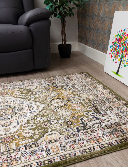 Aziza Medallion - Green