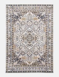 Aziza Medallion - Grey rug from The Mattress Store Ireland
