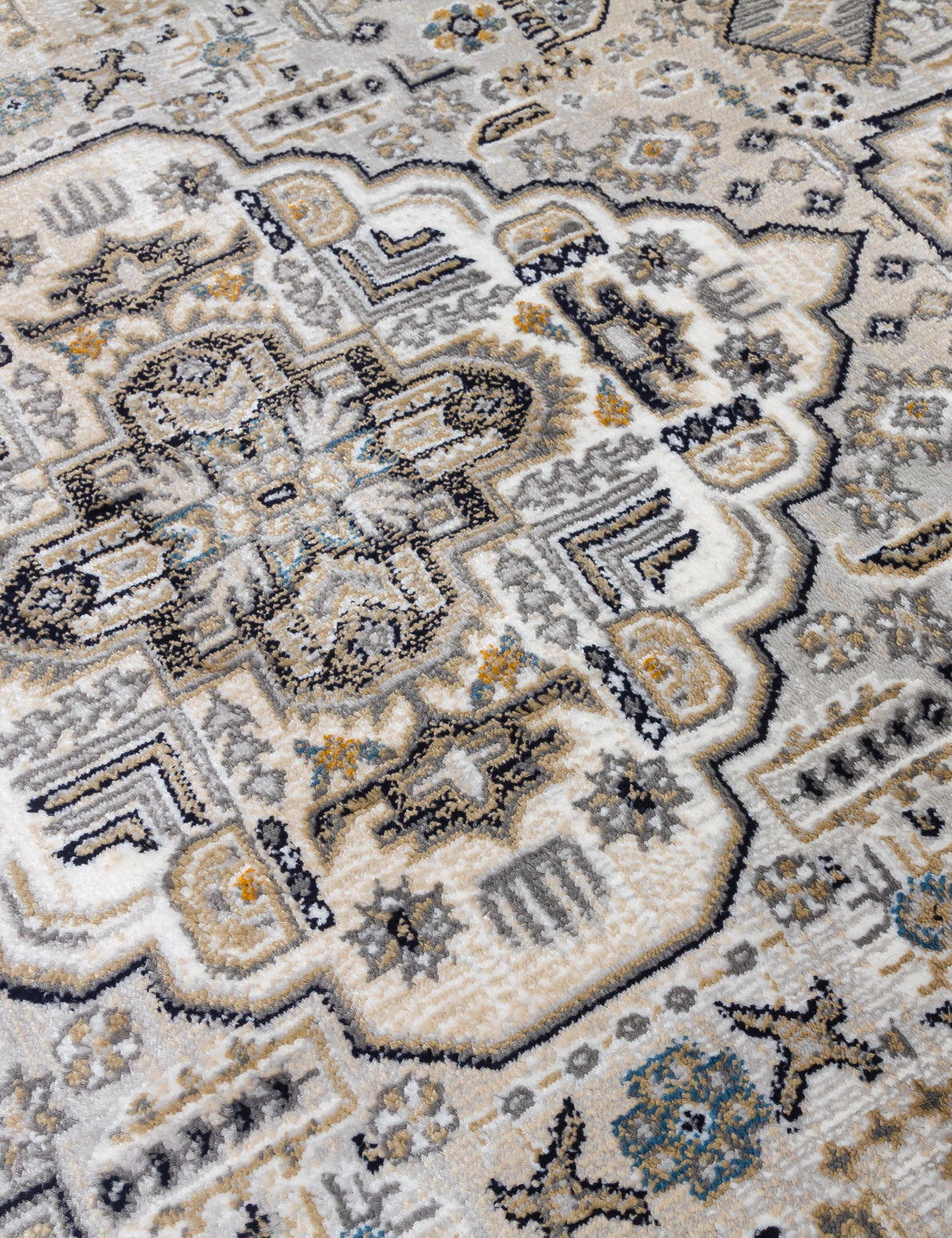 Aziza Medallion - Grey rug, photo 6